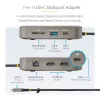 StarTech.com USB C dokstacija, divi 4K 60Hz HDMI saderīga ar Macbook Pro (M1/M2/M3/M4) un Windows, USB-A/USB-C 10Gbps centrmezgls, 100W strāvas piegāde, GbE, SD, 22 collu/56 cm kabelis