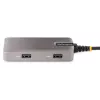 StarTech.com USB-C multiportu adapteris - 4K 60Hz HDMI - HDR - 2 portu 5Gbps USB 3.0 centrmezgls - 100W strāvas padeves caurlaide - GbE - sertificēts darbam ar Chromebook - Windows/macOS