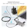 StarTech.com USB-C multiportu adapteris - 4K 60Hz HDMI - HDR - 2 portu 5Gbps USB 3.0 centrmezgls - 100W strāvas padeves caurlaide - GbE - sertificēts darbam ar Chromebook - Windows/macOS