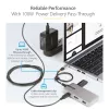 StarTech.com USB-C multiportu adapteris - 4K 60Hz HDMI ar HDR - 3 portu USB centrmezgls - 100W Power Delivery caurlaide - sertificēts Works With Chromebook - Windows/macOS/iPadOS/Android™