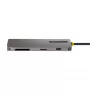 StarTech.com USB C daudzportu adapteris 4K 60Hz HDMI Video, 3 Pt 5Gbps USB-A centrmezgls, 100W USB Power Delivery caurlaide/GbE/SD/MicroSD, 12 collu/30cm kabelis, ceļojumu klēpjdatora dokstacija