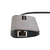 StarTech.com USB C daudzportu adapteris 4K 60Hz HDMI Video, 3 Pt 5Gbps USB-A centrmezgls, 100W USB Power Delivery caurlaide/GbE/SD/MicroSD, 12 collu/30cm kabelis, ceļojumu klēpjdatora dokstacija