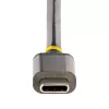 StarTech.com USB C daudzportu adapteris 4K 60Hz HDMI Video, 3 Pt 5Gbps USB-A centrmezgls, 100W USB Power Delivery caurlaide/GbE/SD/MicroSD, 12 collu/30cm kabelis, ceļojumu klēpjdatora dokstacija