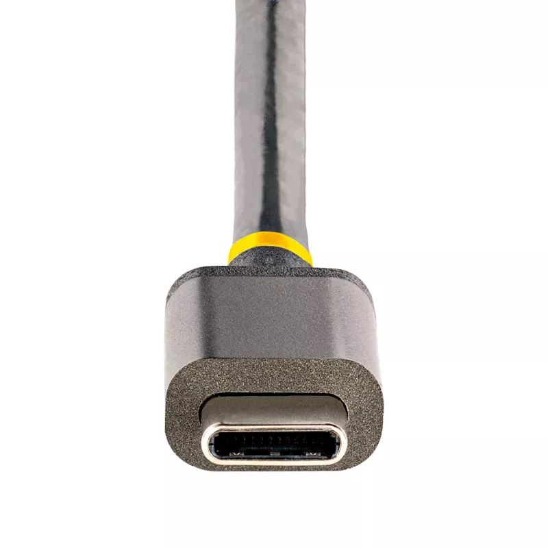 StarTech.com USB C daudzportu adapteris 4K 60Hz HDMI Video, 3 Pt 5Gbps USB-A centrmezgls, 100W USB Power Delivery caurlaide/GbE/SD/MicroSD, 12 collu/30cm kabelis, ceļojumu klēpjdatora dokstacija