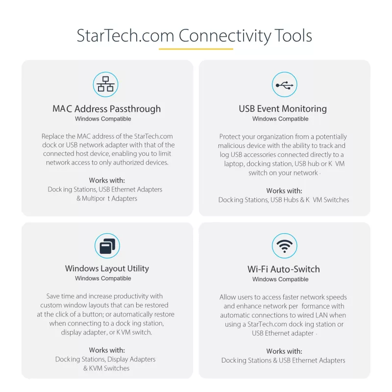 StarTech.com USB C daudzportu adapteris 4K 60Hz HDMI Video, 3 Pt 5Gbps USB-A centrmezgls, 100W USB Power Delivery caurlaide/GbE/SD/MicroSD, 12 collu/30cm kabelis, ceļojumu klēpjdatora dokstacija