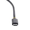 StarTech.com USB C vairāku pieslēgvietu adapteris, divi HDMI video izejas, 4K 60Hz, 2-portu 5Gbps USB-A centrmezgls, 100W Power Delivery caurlaide / GbE / SD / MicroSD, 12 collu / 30 cm kabelis, ceļojumu dokstacija, klēpjdatora pieslēgstacija