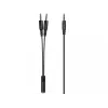 Sandberg MiniJack Chat Headset, Vadu, Zvaniem/Mūzikai, 20 - 20000 Hz, 180 g, Austiņas, Melns
