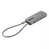 StarTech.com USB-C daudzportu adapteris, 4K 60Hz HDMI video, 3 portu 5Gbps USB centrmezgls, 100W jaudas padeves caurlaide, GbE, 12 collu/30 cm kabelis, mini ceļojuma dokstacija, klēpjdatora dokstacija