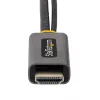 StarTech.com 1 pēda (30cm) HDMI–DisplayPort adaptera kabelis, aktīvs 4K 60Hz HDMI 2.0–DP 1.2 pārveidotājs, HDR, USB kopnes barošana, HDMI avots DisplayPort monitoram, klēpjdatoriem/PC