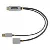 StarTech.com 1 pēda (30cm) HDMI–DisplayPort adaptera kabelis, aktīvs 4K 60Hz HDMI 2.0–DP 1.2 pārveidotājs, HDR, USB kopnes barošana, HDMI avots DisplayPort monitoram, klēpjdatoriem/PC