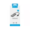 Sandberg USB 3.0 Pocket Hub 4 porti, USB 3.2 Gen 1 (3.1 Gen 1) Type-A, USB 3.2 Gen 1 (3.1 Gen 1) Type-A, 5000 Mbit/s, Balta, Alumīnijs, RoHS