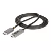 StarTech.com 2 m DisplayPort–HDMI adaptera kabelis, 8K 60 Hz, 4K 144 Hz, HDR10, DP 1.4 uz HDMI 2.1 aktīvais video pārveidotājs, DisplayPort darbvirsmas savienošanai ar HDMI monitoru, vīr.–vīr. – DisplayPort uz HDMI vads