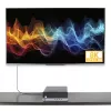 StarTech.com 2 m DisplayPort–HDMI adaptera kabelis, 8K 60 Hz, 4K 144 Hz, HDR10, DP 1.4 uz HDMI 2.1 aktīvais video pārveidotājs, DisplayPort darbvirsmas savienošanai ar HDMI monitoru, vīr.–vīr. – DisplayPort uz HDMI vads