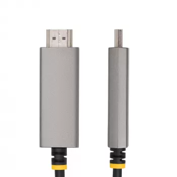 StarTech.com 6 pēdu (2 m) USB-C uz HDMI adaptera kabelis, 8K 60 Hz, 4K 144 Hz, HDR10, USB Type-C uz HDMI 2.1 video pārveidotāja kabelis, USB-C DP Alt Mode/USB4/Thunderbolt 3/4 saderīgs – USB-C klēpjdatora savienošanai ar HDMI monitoru