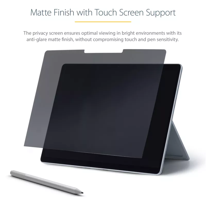 StarTech.com 13.5 collu Surface Laptop / Surface Book privātuma ekrāns, pretatspīduma privātuma filtrs ar 51% zilās gaismas samazinājumu, monitora ekrāna aizsargs ar +/- 30 grādu skata leņķi, matēta apdare