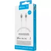 Sandberg USB-C PD to Lightning MFI 1M PRO, 1 m, Lightning, USB C, vīriešu, vīriešu, balts
