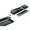 Sandberg USB 3.2 Case for M.2+NVMe SSD, SSD korpuss, M.2, M.2, 10 Gbit/s, USB savienojamība, Melns