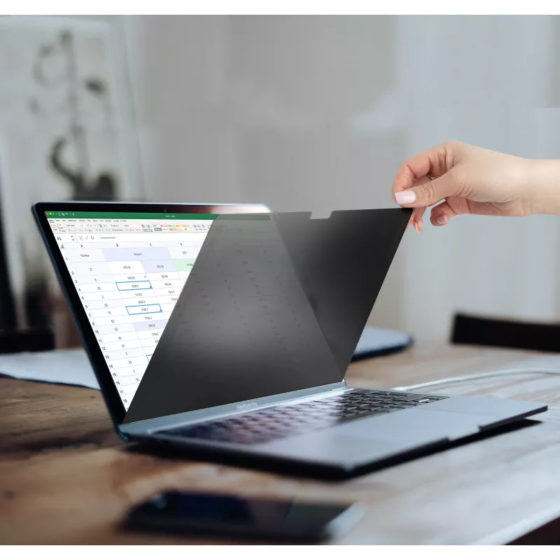 StarTech.com 14 collu MacBook Pro 21/23 klēpjdatora privātuma ekrāns, pretatspīduma privātuma filtrs ar 51% zilās gaismas samazinājumu, monitora ekrāna aizsargs ar +/- 30 grādu skata leņķi, atgriezeniskas matētas/spīdīgas puses