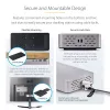 StarTech.com Dual-Monitor USB4 dokstacija, divi 4K 120Hz vai viens 8K 60Hz HDMI, 100W klēpjdatora uzlāde, 2.5GbE, USB-C vairāku monitoru doks, bez draiveriem