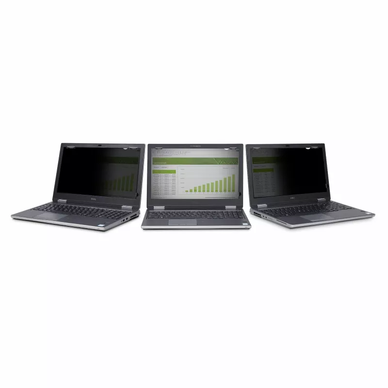 StarTech.com 15,6 collu 16:9 paceļams privātuma ekrāns ar pieskārienu, pretatspīduma zilās gaismas filtru, klēpjdatora monitora ekrāna aizsargs, +/- 30° skata leņķis