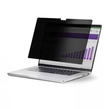 StarTech.com 16 collu MacBook Pro 21/23 klēpjdatora privātuma ekrāns, noņemams un atgriezenisks pretatspīduma privātuma filtrs, magnētisks klēpjdatora ekrāna aizsargs ar 51% zilās gaismas samazinājumu