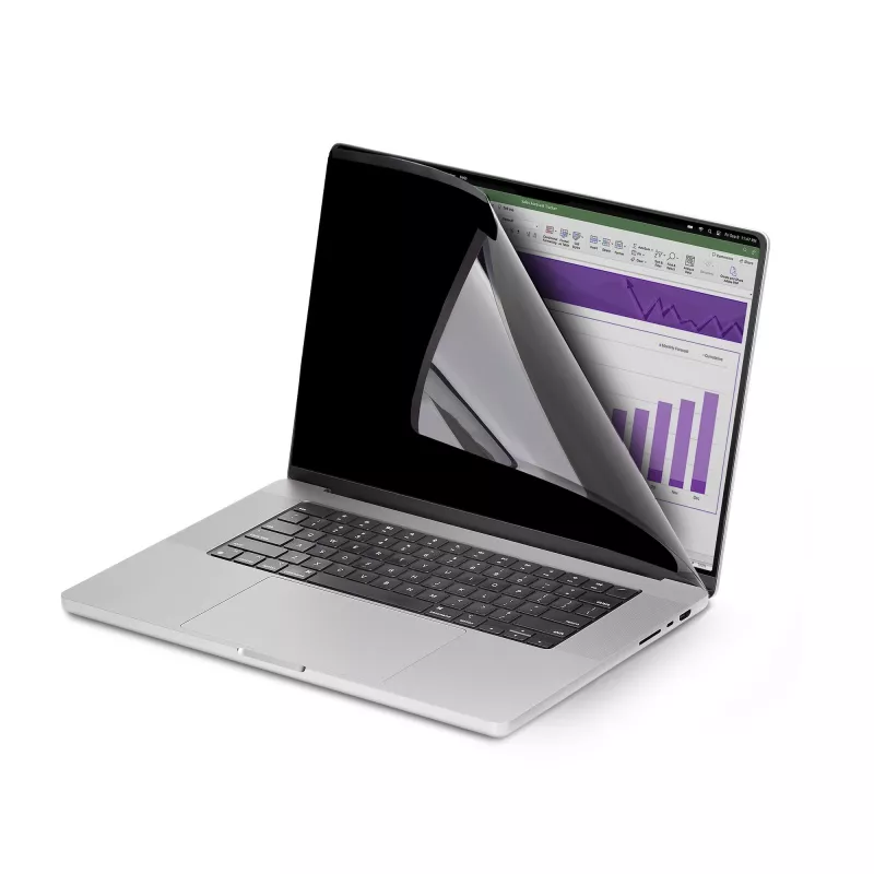 StarTech.com 16 collu MacBook Pro 21/23 klēpjdatora privātuma ekrāns, noņemams un atgriezenisks pretatspīduma privātuma filtrs, magnētisks klēpjdatora ekrāna aizsargs ar 51% zilās gaismas samazinājumu