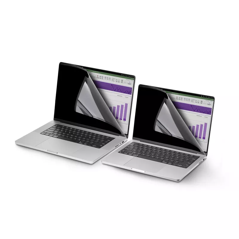 StarTech.com 16 collu MacBook Pro 21/23 klēpjdatora privātuma ekrāns, noņemams un atgriezenisks pretatspīduma privātuma filtrs, magnētisks klēpjdatora ekrāna aizsargs ar 51% zilās gaismas samazinājumu
