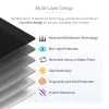 StarTech.com 16 collu MacBook Pro 21/23 klēpjdatora privātuma ekrāns, noņemams un atgriezenisks pretatspīduma privātuma filtrs, magnētisks klēpjdatora ekrāna aizsargs ar 51% zilās gaismas samazinājumu