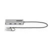 StarTech.com USB-C multiportu adapteris ar pievienotu USB-C uz USB-A pārveidotāju, duālais HDMI (4K30Hz/1080p60Hz), 3x USB-A 5Gbps, mini ceļojumu dokstacija, klēpjdatoru dokstacija, 1,3 pēdu/40cm kabelis