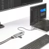 StarTech.com USB-C multiportu adapteris ar pievienotu USB-C uz USB-A pārveidotāju, duālais HDMI (4K30Hz/1080p60Hz), 3x USB-A 5Gbps, mini ceļojumu dokstacija, klēpjdatoru dokstacija, 1,3 pēdu/40cm kabelis