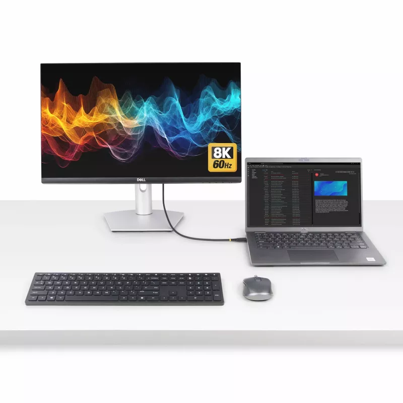 StarTech.com 1m (3,3 pēdas) USB4 kabelis, USB-IF sertificēts USB-C kabelis, 40Gbps, 240W Power Delivery PD 3.1 EPR, 8K 60Hz, USB Type-C datu pārsūtīšanas kabelis/vads, saderīgs ar Thunderbolt/USB 3.2 pieslēgvietām