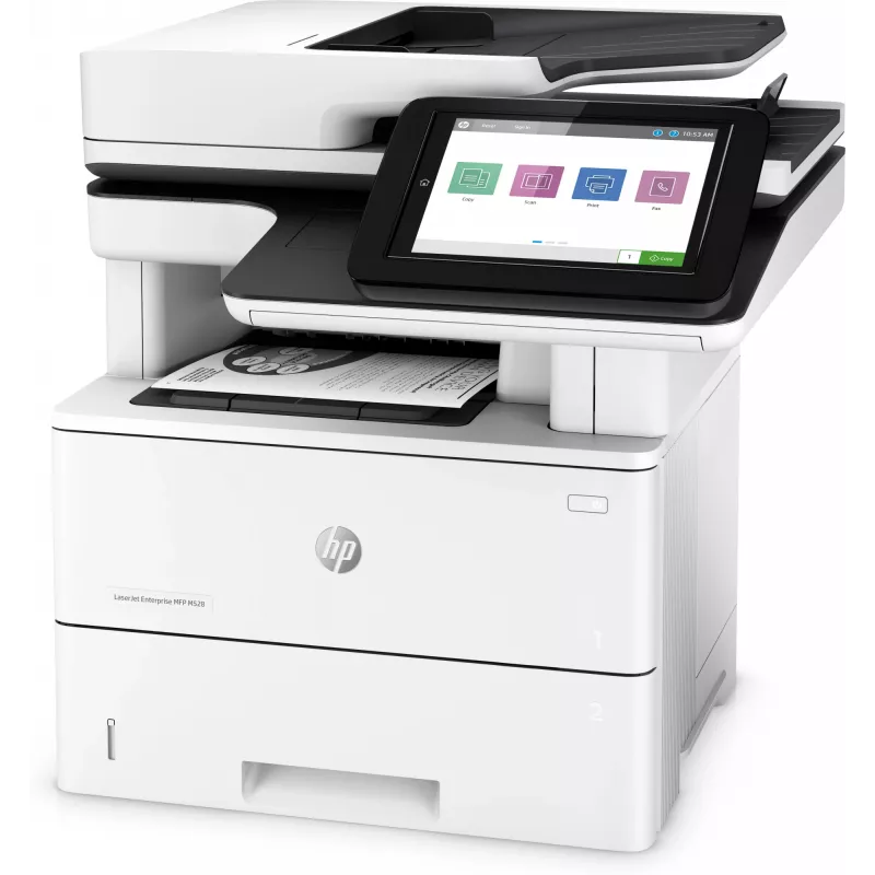 HP LaserJet Enterprise MFP M528dn, lāzerprinteris, vienkrāsas druka, 1200 x 1200 DPI, A4, tiešā druka, melns, balts