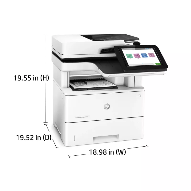 HP LaserJet Enterprise MFP M528dn, lāzerprinteris, vienkrāsas druka, 1200 x 1200 DPI, A4, tiešā druka, melns, balts