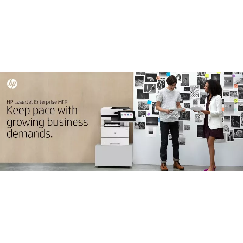 HP LaserJet Enterprise MFP M528dn, lāzerprinteris, vienkrāsas druka, 1200 x 1200 DPI, A4, tiešā druka, melns, balts