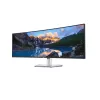 DELL UltraSharp U4924DW datora monitors 124,5 cm (49 colli) 5120 x 1440 pikseļi 5K Ultra HD LCD Melns, Sudrabs