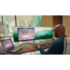 DELL UltraSharp U4924DW datora monitors 124,5 cm (49 colli) 5120 x 1440 pikseļi 5K Ultra HD LCD Melns, Sudrabs