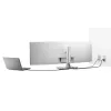 DELL UltraSharp U4924DW datora monitors 124,5 cm (49 colli) 5120 x 1440 pikseļi 5K Ultra HD LCD Melns, Sudrabs