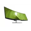 DELL UltraSharp U4924DW datora monitors 124,5 cm (49 colli) 5120 x 1440 pikseļi 5K Ultra HD LCD Melns, Sudrabs