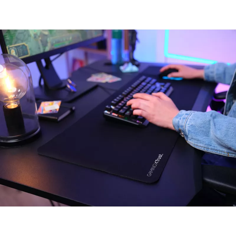 Trust GXT 758 Gaming pele pad Melns