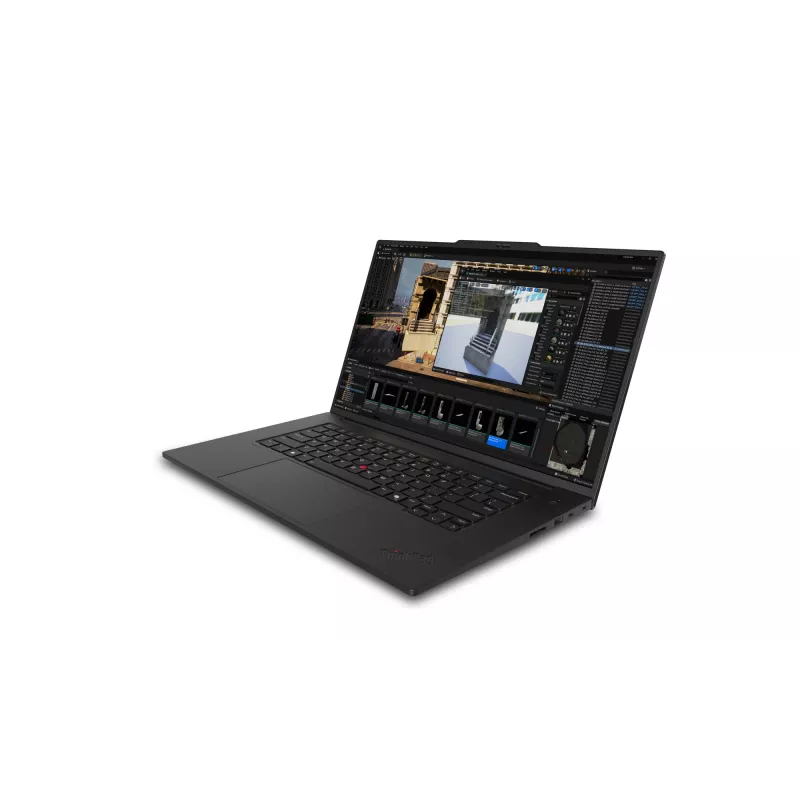 Lenovo ThinkPad P1 Gen 7 Intel Core Ultra 7 165H Mobilā darbstacija 40,6 cm (16 collu) WQXGA 32 GB LPDDR5x-SDRAM 1 TB SSD NVIDIA GeForce RTX 4060 Wi-Fi 7 (802.11be) Windows 11 Pro Angļu Melna