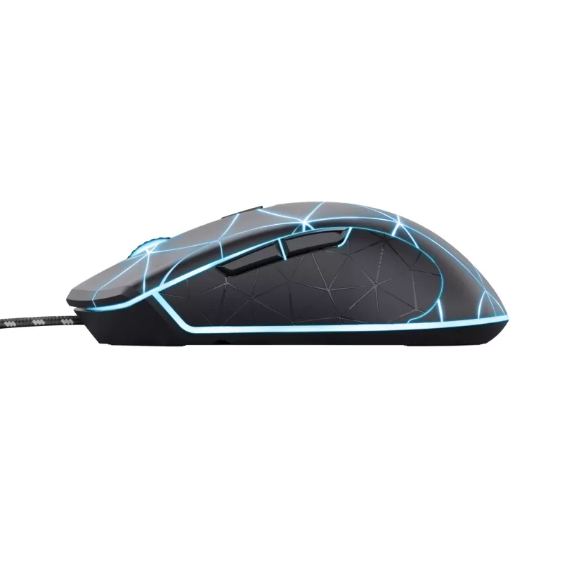 Trust GXT 133 Locx pele Spēlēm Labās rokas USB Type-A Optiskā 4000 DPI