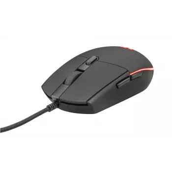 Trust GXT 838 Azor tastatūra Iekļauta pele Spēļu USB Melna