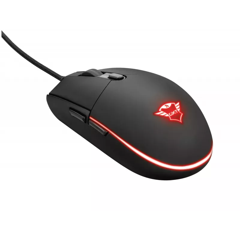 Trust GXT 838 Azor tastatūra Iekļauta pele Spēļu USB Melna