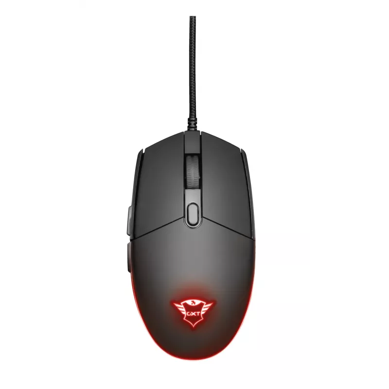 Trust GXT 838 Azor tastatūra Iekļauta pele Spēļu USB Melna
