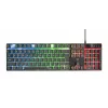 Trust GXT 838 Azor tastatūra Iekļauta pele Spēļu USB Melna