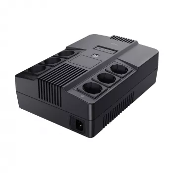 Trust Maxxon 23326 UPS 800 VA, 6 AC izejas, simulēts sinusoidālais vilnis