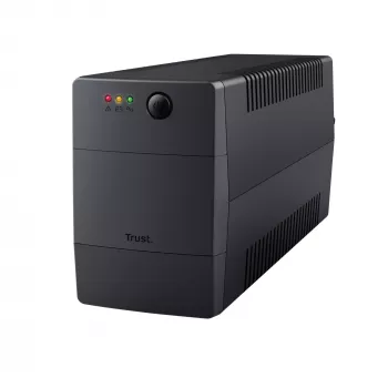 Trust Paxxon nepārtrauktās barošanas avots (UPS) 0,8 kVA 480 W 2 maiņstrāvas kontaktligzdas