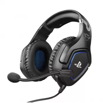 Trust GXT 488 Forze PS4 austiņas ar vadu, galvas lentes, spēlēm, melnas