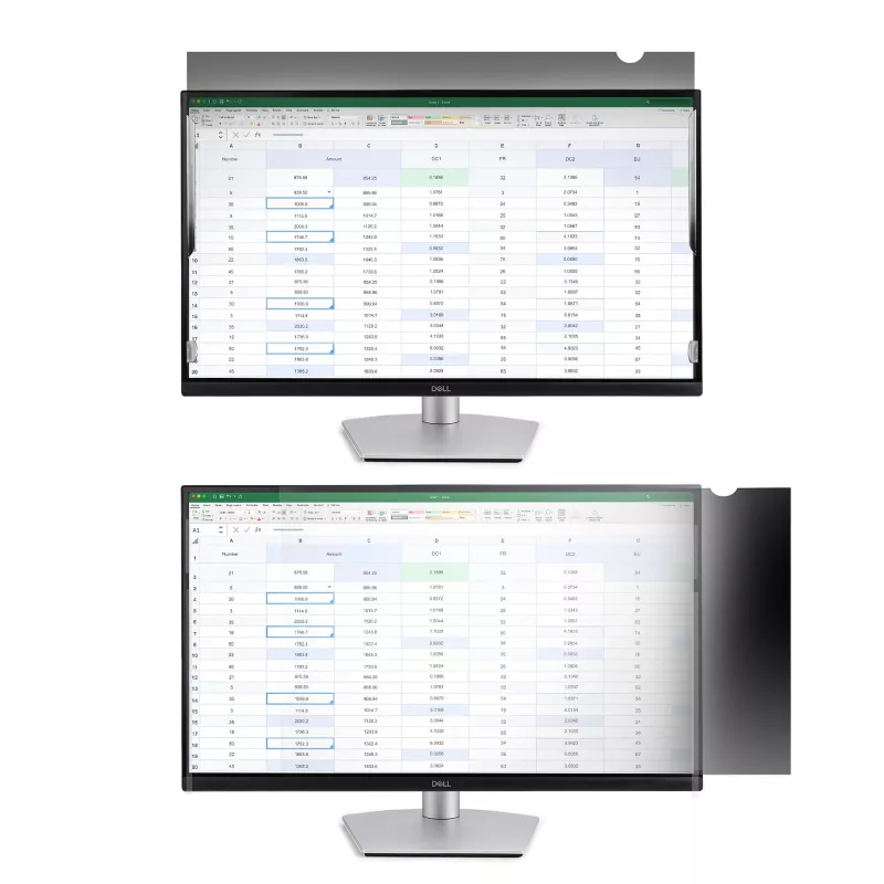StarTech.com 23,6 collu 16:9 datora monitora privātuma filtrs, pretatspīduma privātuma ekrāns ar 51% zilās gaismas samazinājumu, monitora ekrāna aizsargs ar +/- 30° skata leņķi