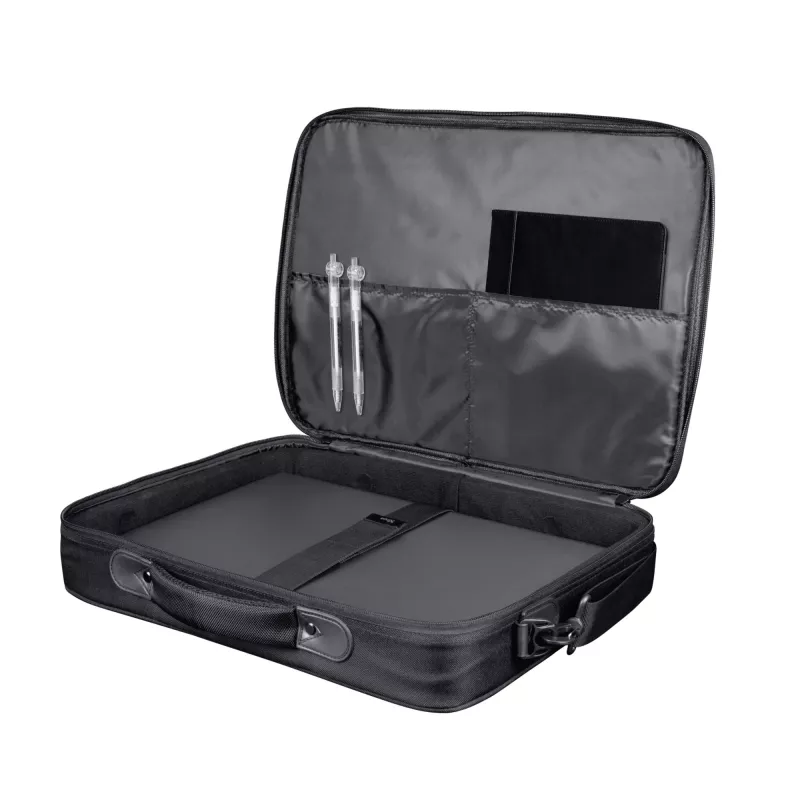 Trust Atlanta 40,6 cm (16 collu) portfelis melns
